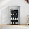 Shoe Cabinet Grey 60.5x30x97 cm - Stylish & Space-Saving