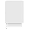 LED Bedside Cabinet - White 38x34x50 cm | Hipomarket