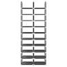 10-Tier Black Shoe Racks - 2 pcs | Space-Saving Storage Solution