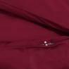 Duvet Cover Set Bordeaux 225x220 cm Cotton - Hipomarket