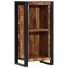 Solid Wood Reclaimed Bedside Cabinet - 40x30x80 cm