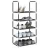  Shoe Rack 5-Tier Black 44x28x94 cm Non-woven Fabric Size 44 x 28 x 94 cm Quantity in Package 1 Number of Number of shelves 