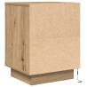 LED Bedside Cabinet in Artisan Oak - Stylish & Functional