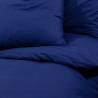 Navy Blue Duvet Cover Set 140x200 cm - Soft Cotton Bedding