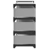 4-Tier Grey Shoe Rack | Organize Your Shoes Efficiently