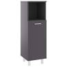 Stylish Grey Bathroom Cabinet | 30x30x95 cm | Hipomarket