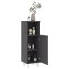 Stylish Grey Bathroom Cabinet | 30x30x95 cm | Hipomarket