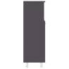 Stylish Grey Bathroom Cabinet | 30x30x95 cm | Hipomarket