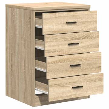 Garage Storage Cabinet Sonoma Oak - Durable Solid Wood | HipoMarket