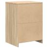 Garage Storage Cabinet Sonoma Oak - Durable Solid Wood | HipoMarket