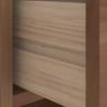 Hallway Bench SANDNES - Solid Pine Wood Storage Solution