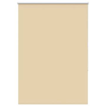 Roller Blind Blackout Beige 115x130 cm - Stylish Privacy & Control