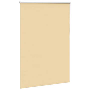 Roller Blind Blackout Beige 115x130 cm - Stylish Privacy & Control