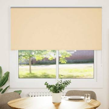 Roller Blind Blackout Beige 150x150 cm | Stylish & Durable