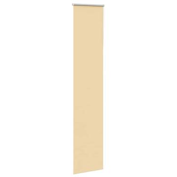 Roller Blind Blackout Beige 55x210 cm | Stylish & Functional