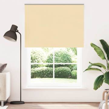 Roller Blind Blackout Beige 150x230 cm - Easy Installation