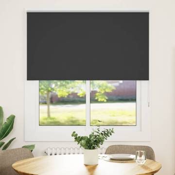 Roller Blind Blackout Black 125x130 cm - Stylish & Functional