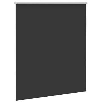 Roller Blind Blackout Black 125x130 cm - Stylish & Functional