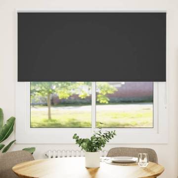 Blackout Roller Blind - Black 155x130 cm | HipoMarket