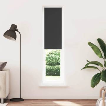 Black Roller Blind Blackout 45x210 cm - Stylish & Functional