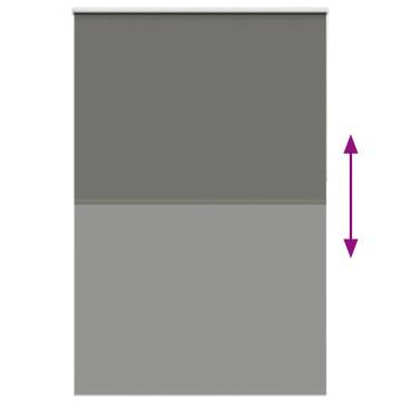 Roller Blind Blackout Grey 150x210 cm - Durable & Stylish