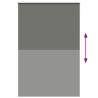 Roller Blind Blackout Grey 150x210 cm - Durable & Stylish