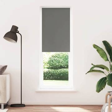 Roller Blind Blackout Grey 65x230 cm | Durable & Stylish