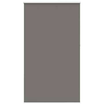 Roller Blind Blackout Grey - 140x230 cm Fabric Width 136.6 cm