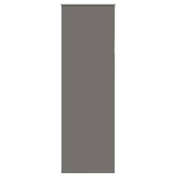 Roller Blind Blackout Grey 65x210 cm | Durable Polyester