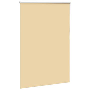 Roller Blind Blackout Beige 115x150 cm - Stylish & Functional