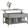 Stylish Grey Sonoma Coffee Table | Durable & Elegant 100x55x50 cm