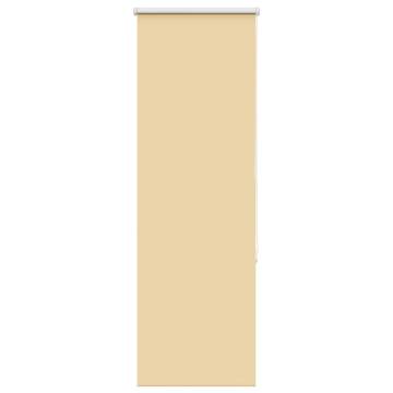 Roller Blind Blackout Beige 45x130 cm - Durable & Stylish