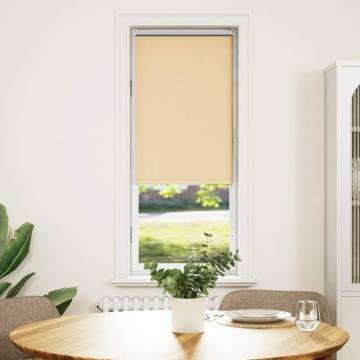 Roller Blind Blackout Beige 45x130 cm - Durable & Stylish