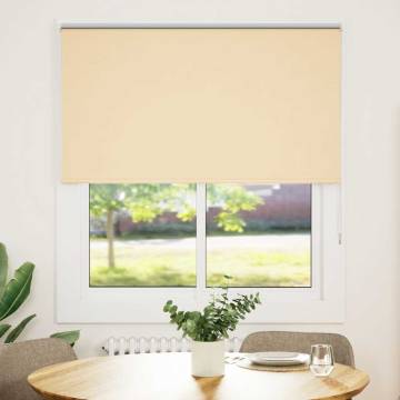 Roller Blind Blackout Beige 125x150 cm - Stylish & Functional