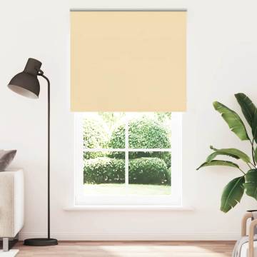 Roller Blind Blackout Beige 135x210 cm - Durable & Stylish