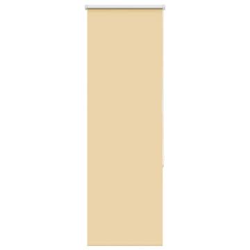 Roller Blind Blackout Beige 55x175 cm | Hipomarket UK