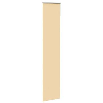 Roller Blind Blackout Beige 45x230 cm - Stylish Privacy Solution