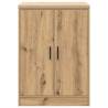 Garage Storage Cabinet Artisan Oak - Solid Pine Wood