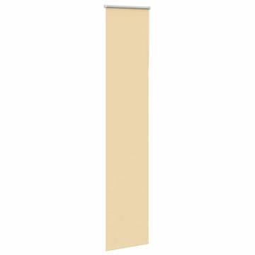 Roller Blind Blackout Beige 60x210 cm - Durable & Stylish