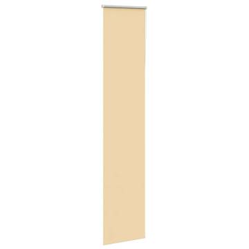 Roller Blind Blackout Beige 40x230 cm - Stylish & Functional