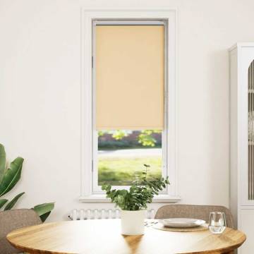 Roller Blind Blackout Beige 50x150 cm - Stylish & Functional