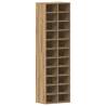 Shoe Cabinet Artisan Oak 54x34x183 cm - Stylish & Durable