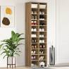 Shoe Cabinet Artisan Oak 54x34x183 cm - Stylish & Durable