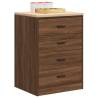  Garage Storage Cabinet Brown Oak 60x51x85 cm Solid Wood Pine Colour brown oak Size 60 x 51 x 85 cm Quantity in Package 1 Model 4 darwers 