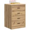  Garage Storage Cabinet Artisan Oak 60x51x85 cm Solid Wood Pine Colour artisian oak Size 60 x 51 x 85 cm Quantity in Package 1 Model 4 darwers 