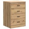 Garage Storage Cabinet Artisan Oak - Solid Wood, Durable & Spacious