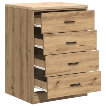 Garage Storage Cabinet Artisan Oak - Solid Wood, Durable & Spacious