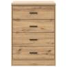 Garage Storage Cabinet Artisan Oak - Solid Wood, Durable & Spacious