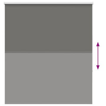 Grey Roller Blind Blackout 135x150 cm - Stylish & Durable