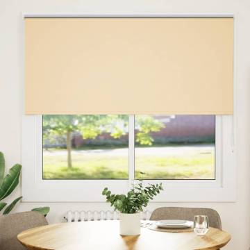 Roller Blind Blackout Beige 160x150 cm - Stylish & Durable